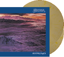 Santana - 1977 Moonflower - Ice-cream white/yellow vinyl LP 